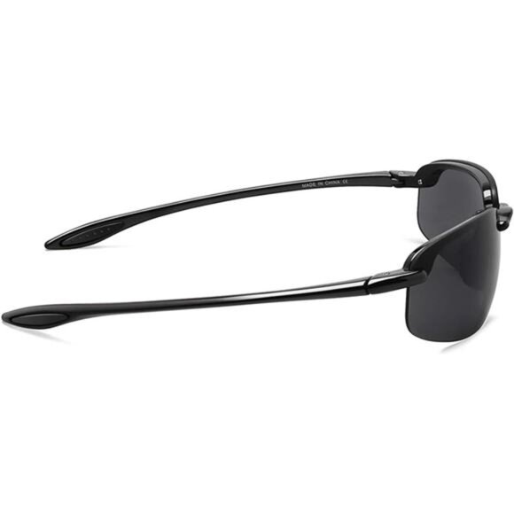 Sports Sunglasses for Men Women UV Protection Rimless TR90 Running Fishing Drivi - Picture 4 of 6